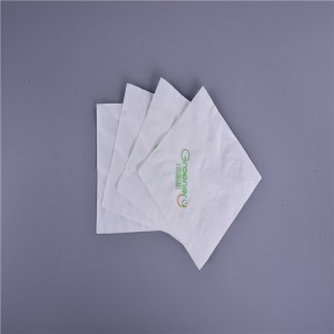 Șervețele de hârtie de tip cină pliate personalizate 1/4 Off